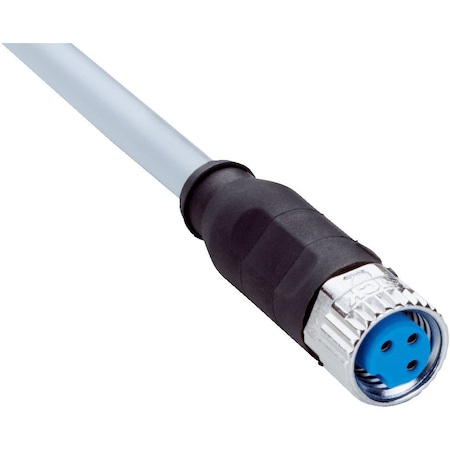 Sick Sensor/Actuator Cable, 3-wire, Unshielded Type, 5 m L 4.5 mm Dia. 2095884